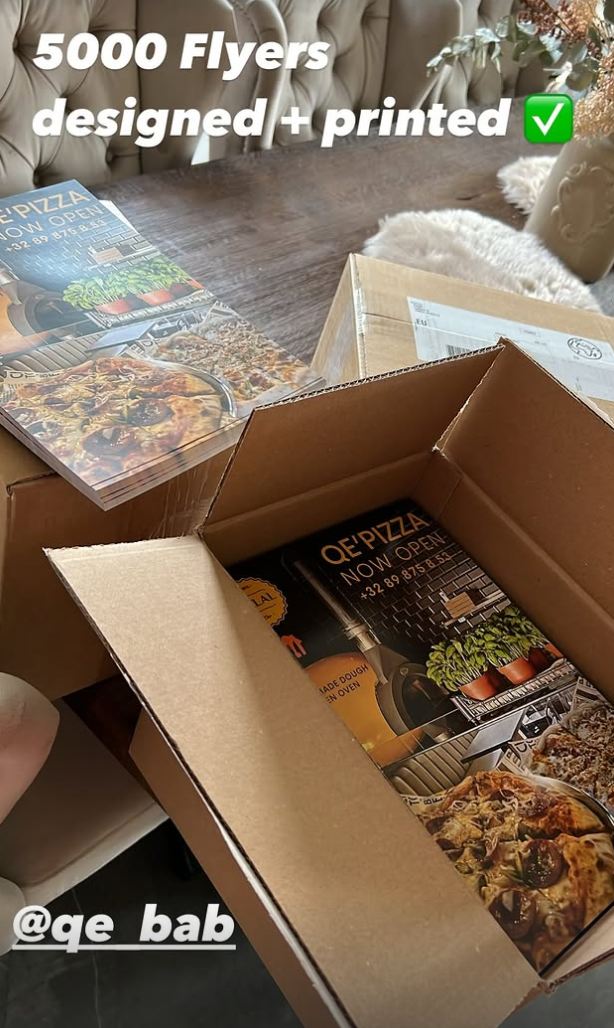 Flyers voor Qebab