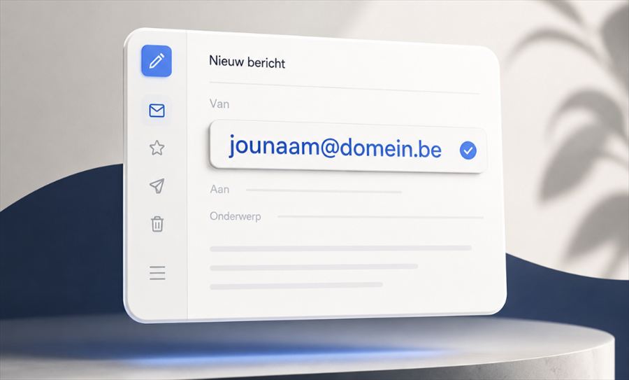 Zakelijke e-mail op een eigen domeinnaam